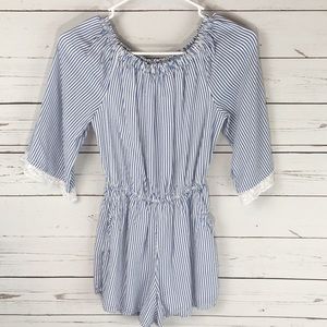 Girls size 9/12 Abercrombie Romper